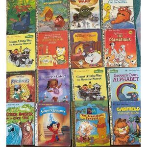 LITTLE GOLDEN BOOK collection 16 random titles